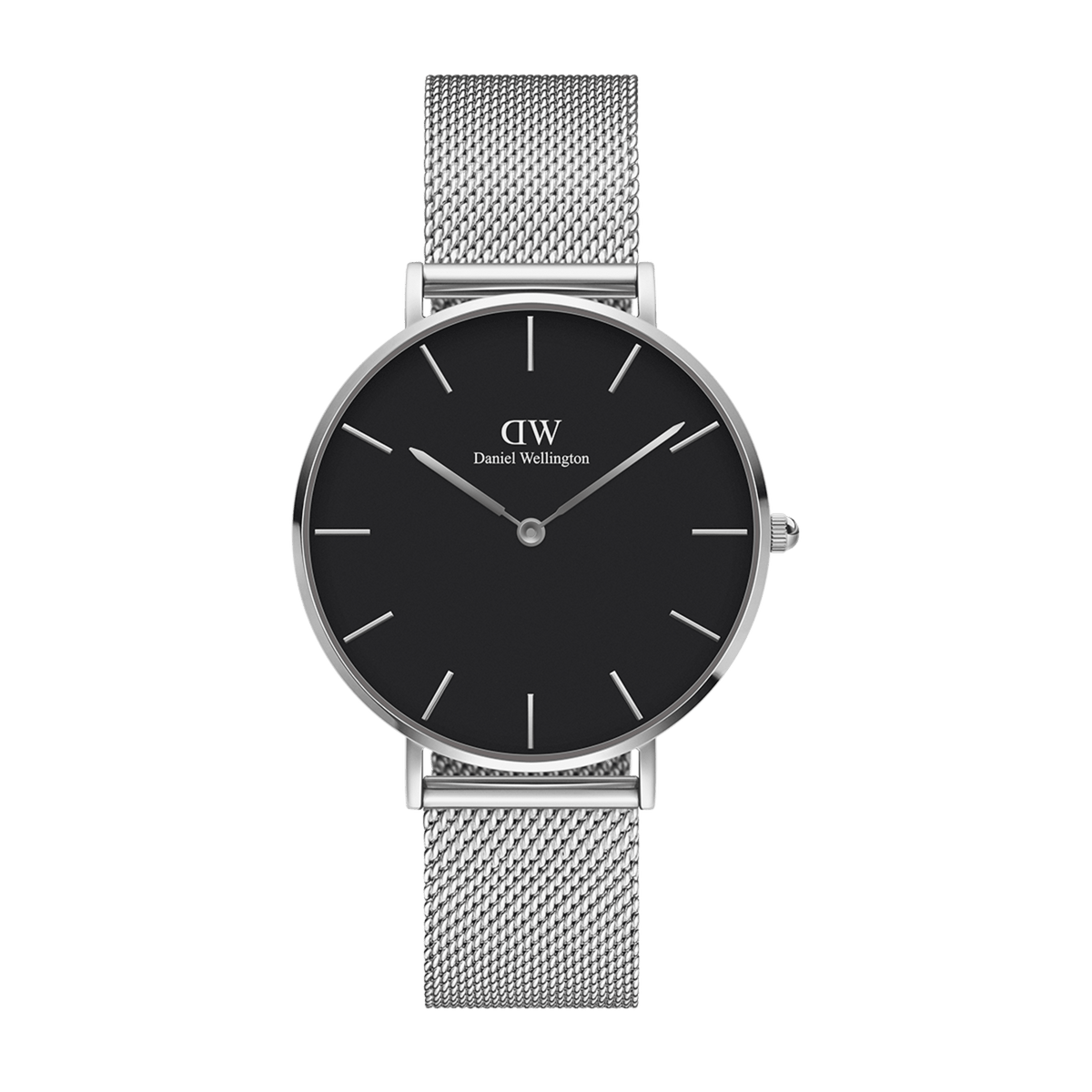 Petite Sterling Black Silver