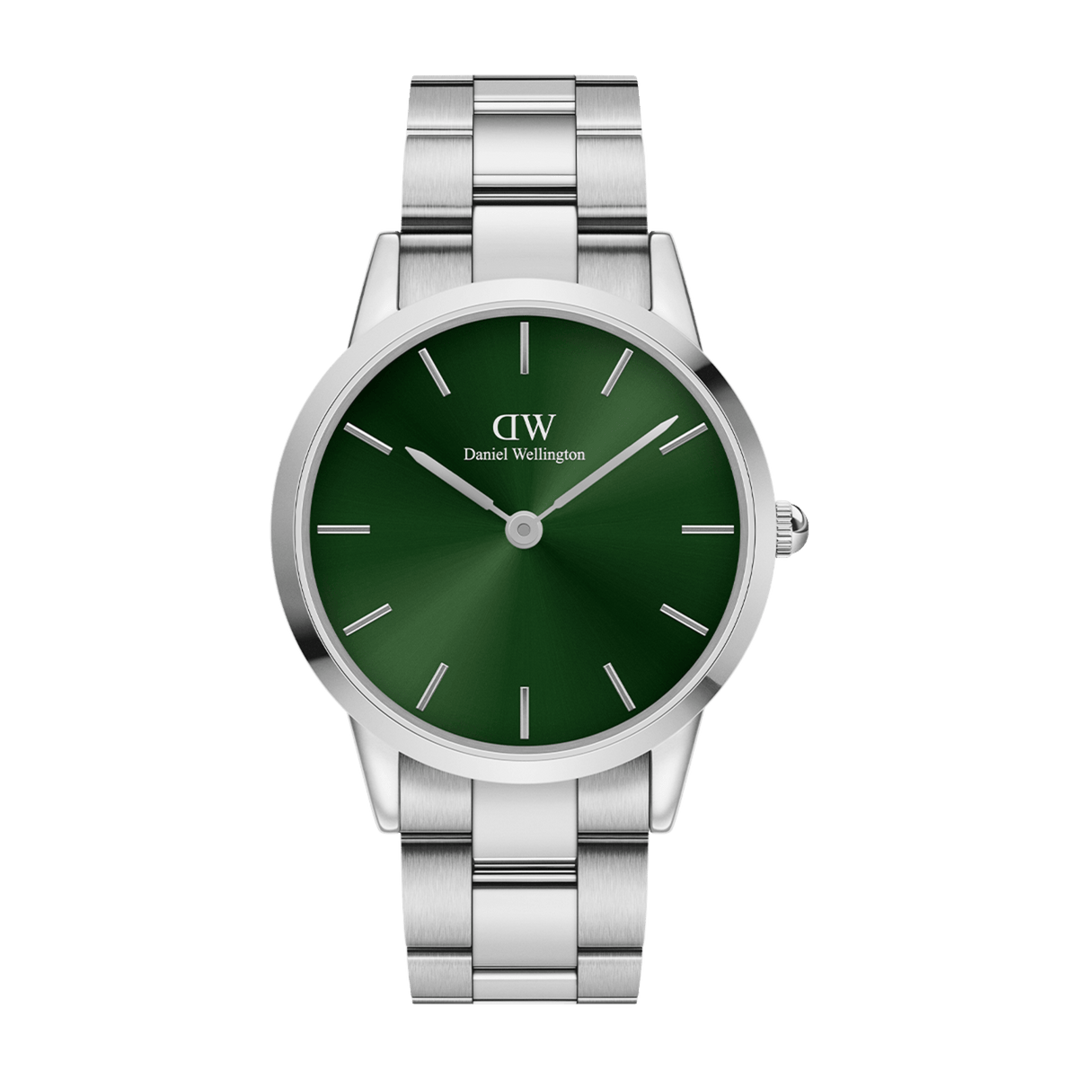 Iconic Link Emerald Silver