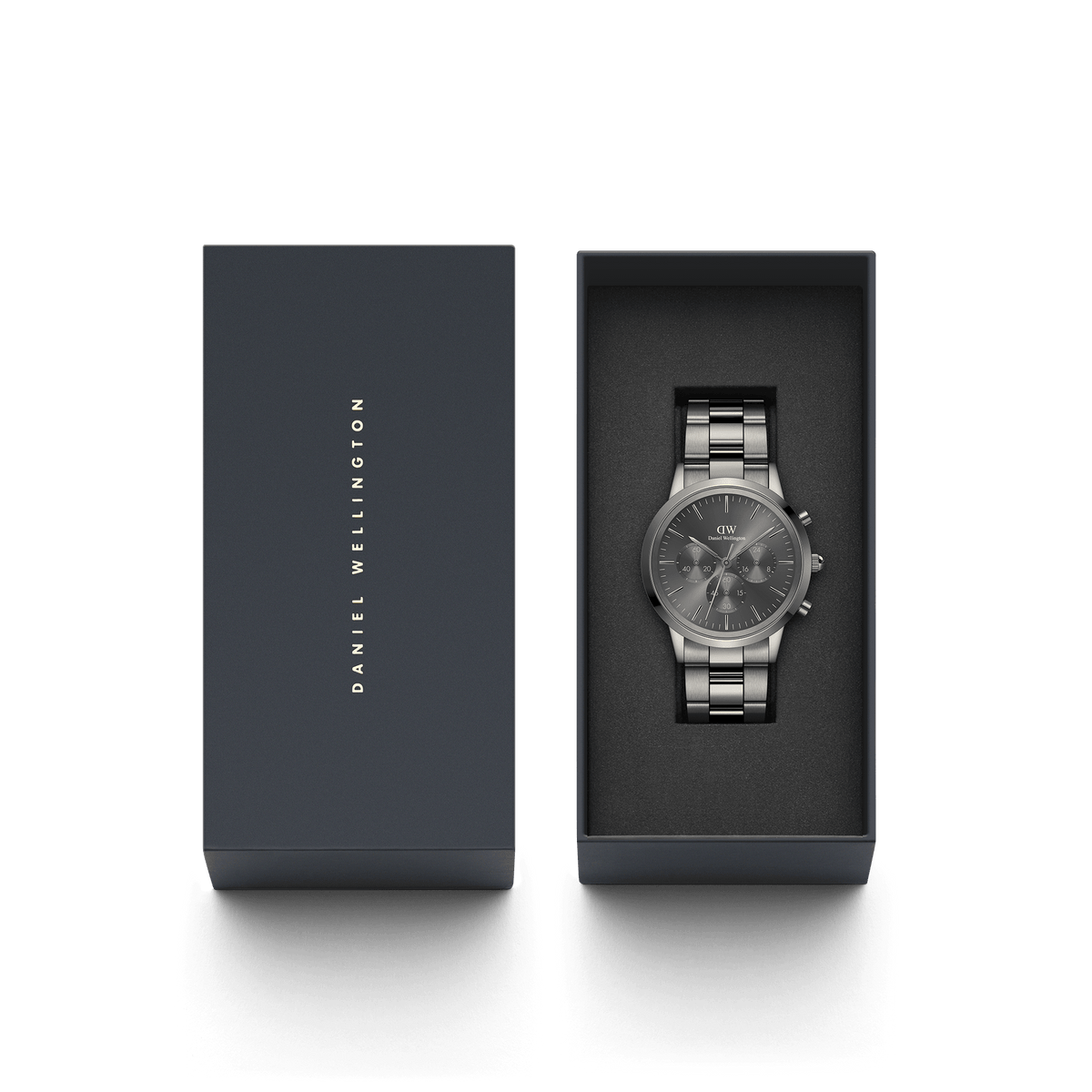 Iconic Chronograph Link Graphite GM