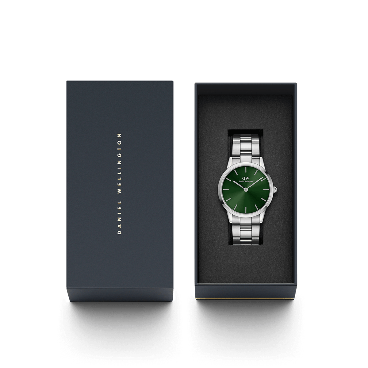 Iconic Link Emerald Silver