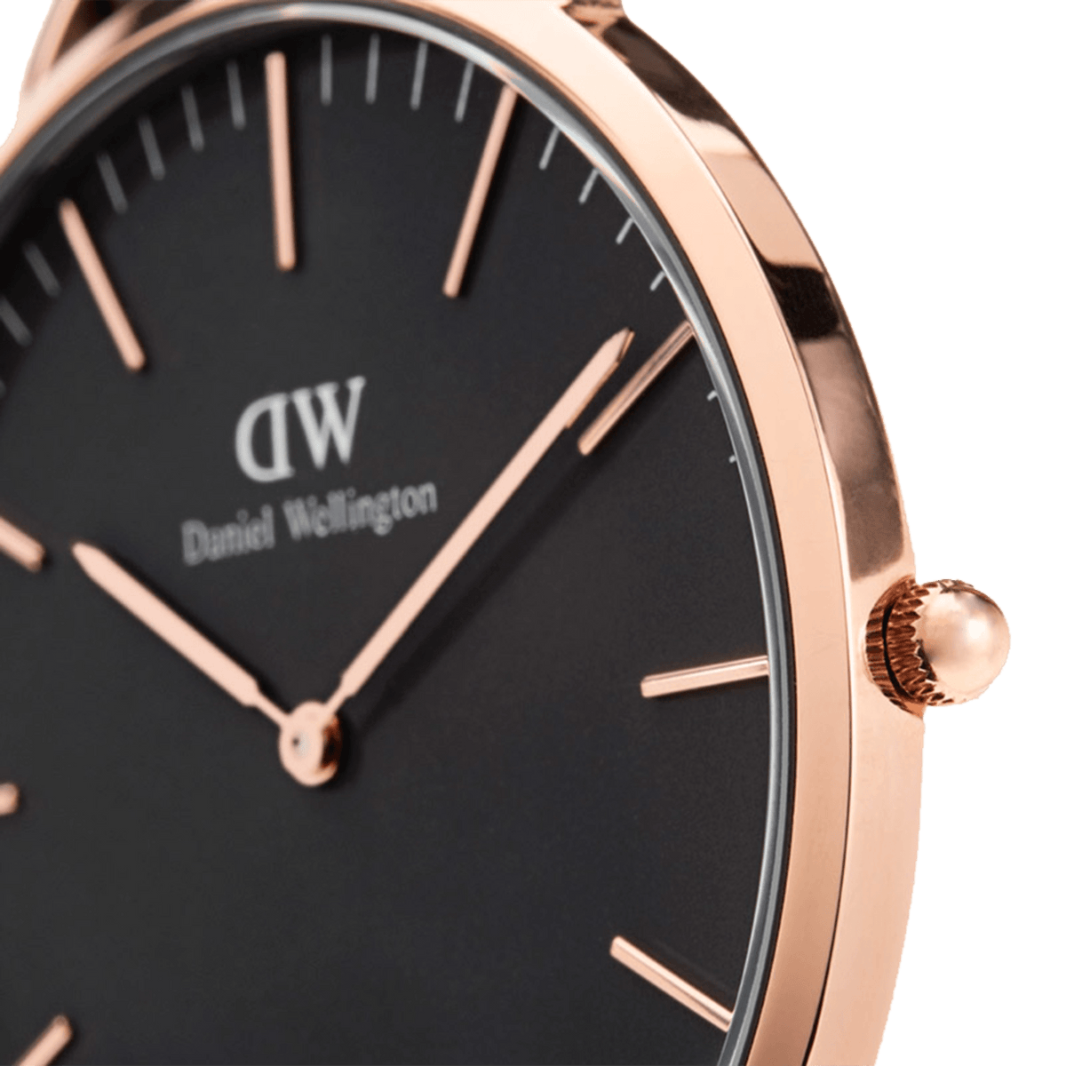 Classic Sheffield Black Rose Gold