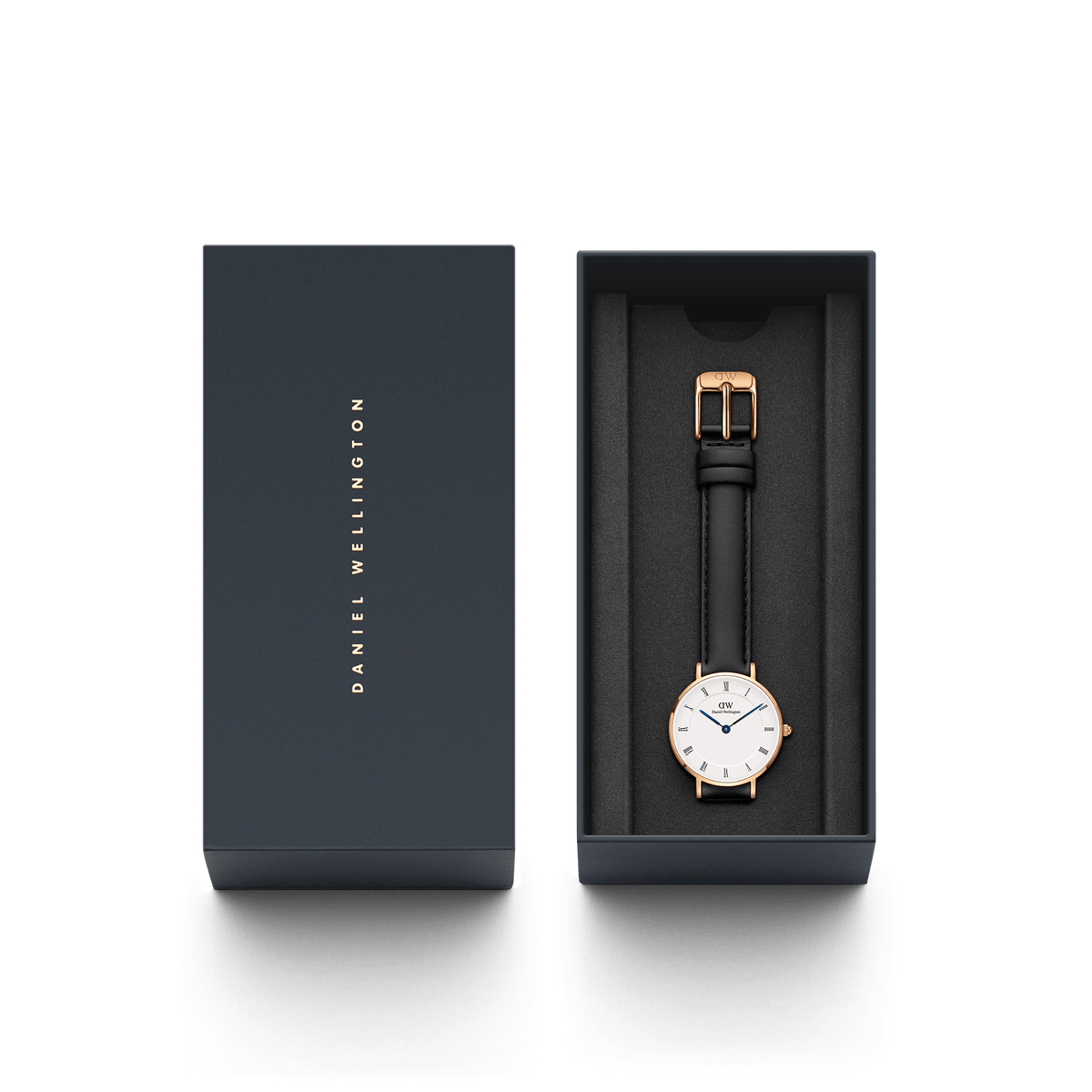 Petite Roman Numerals Sheffield Rose Gold