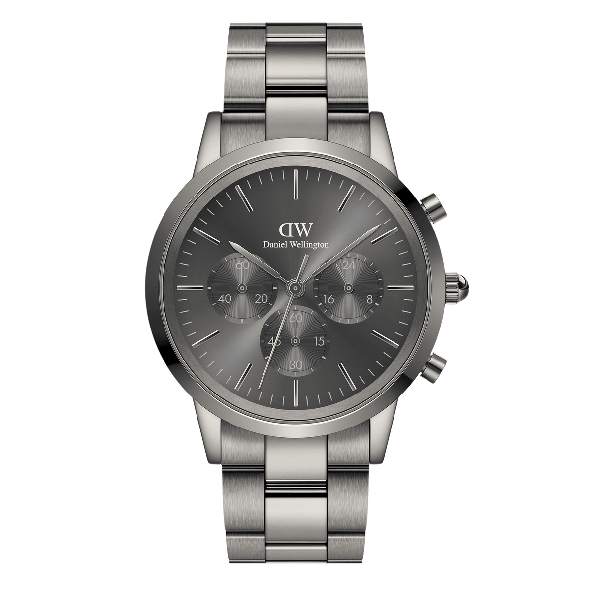 Iconic Chronograph Link Graphite GM