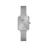 Quadro Pressed Unitone Silver