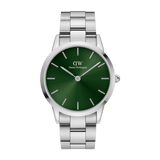 Iconic Link Emerald Silver