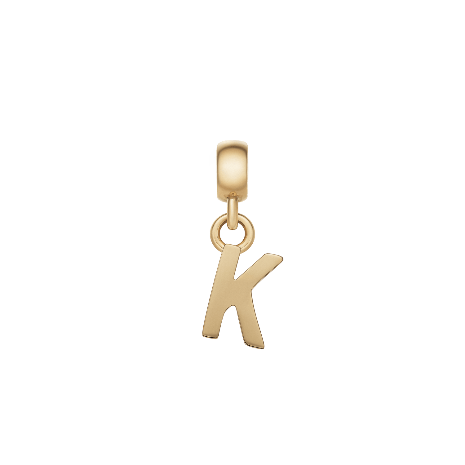 Letter Charm Gold