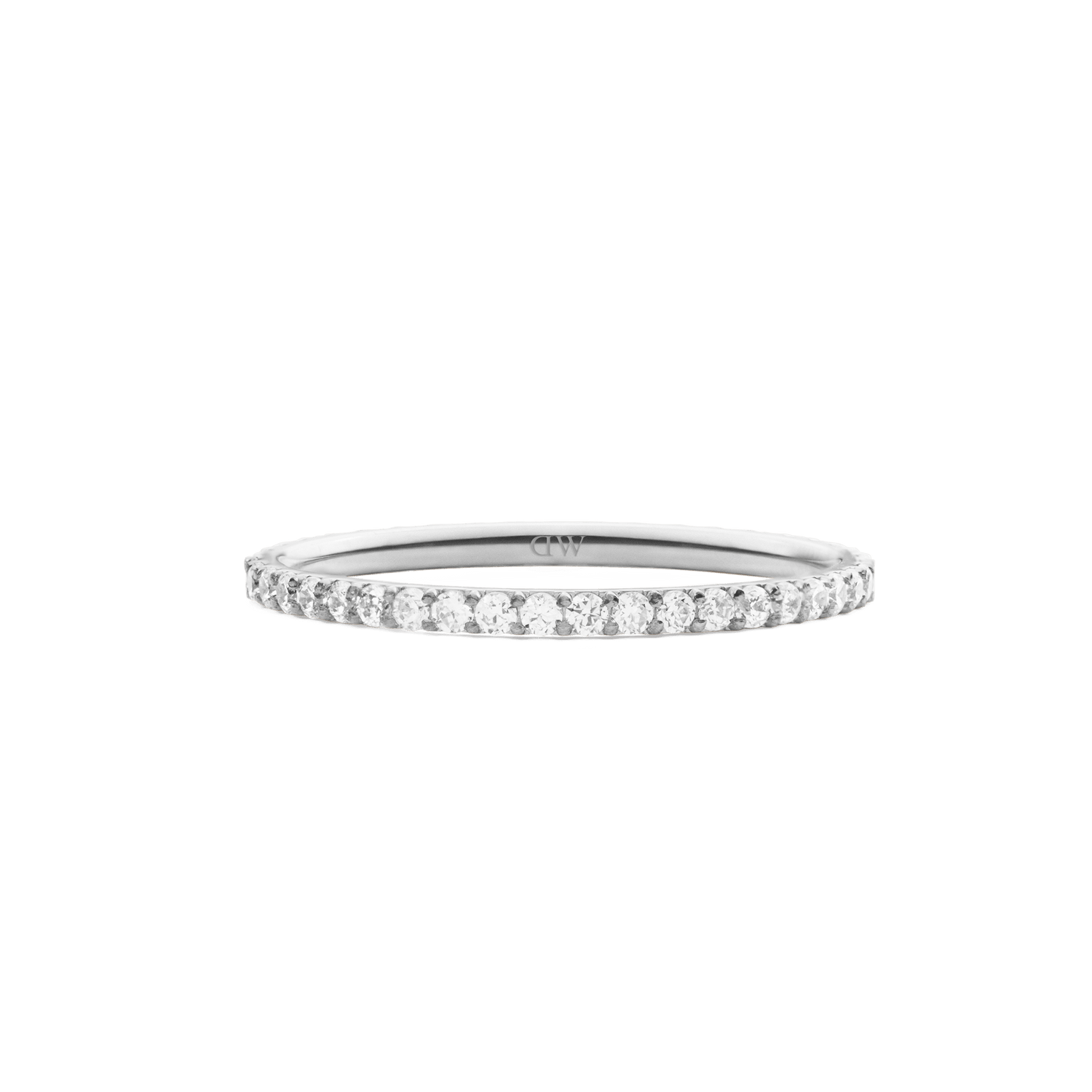Mirelle Eternity Ring Silver 1.4 mm