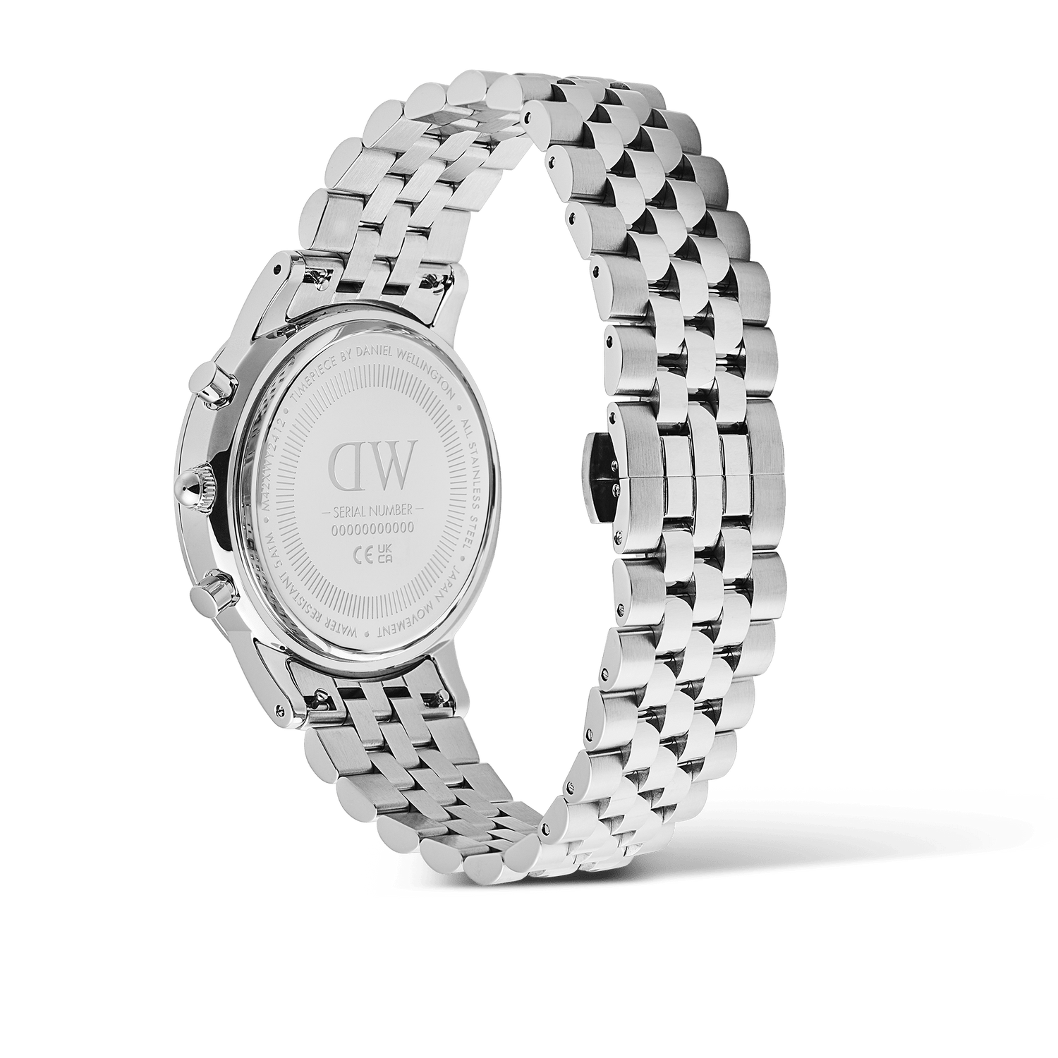 Iconic Chronograph Arch 5-Link Off- White Panda Silver