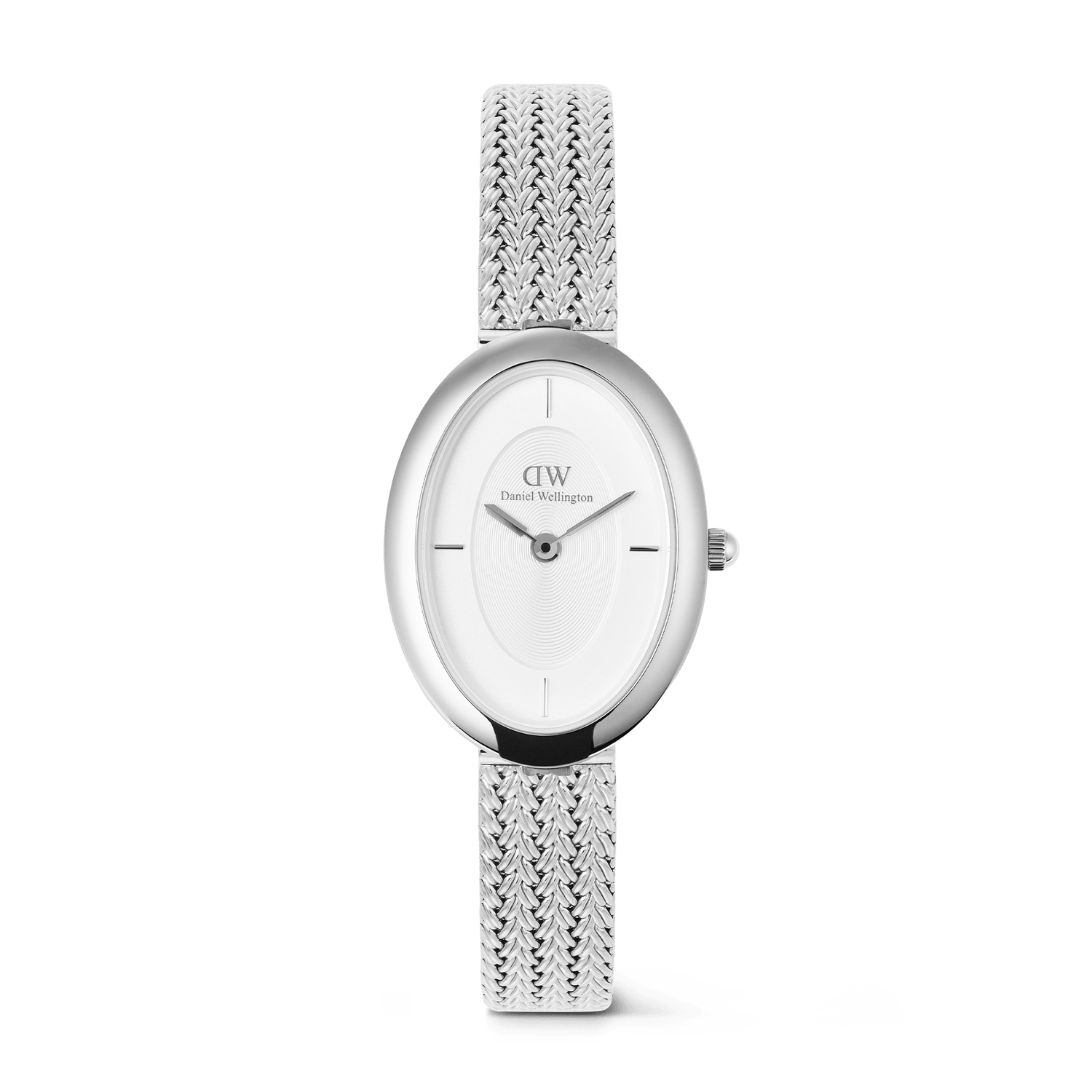 Juliette Braided Mesh White Sunray Silver