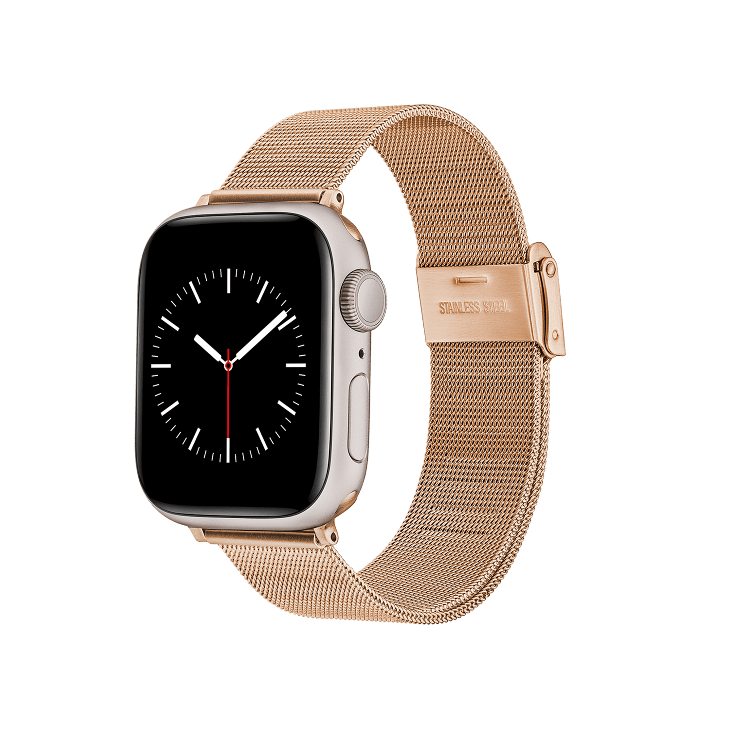 Smartwatch Mesh Strap Rose Gold