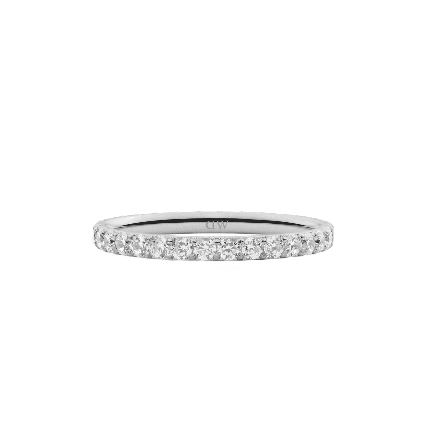 Mirelle Eternity Ring Silver 2 mm