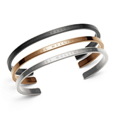 Classic Bracelet Black + Rose Gold + Silver