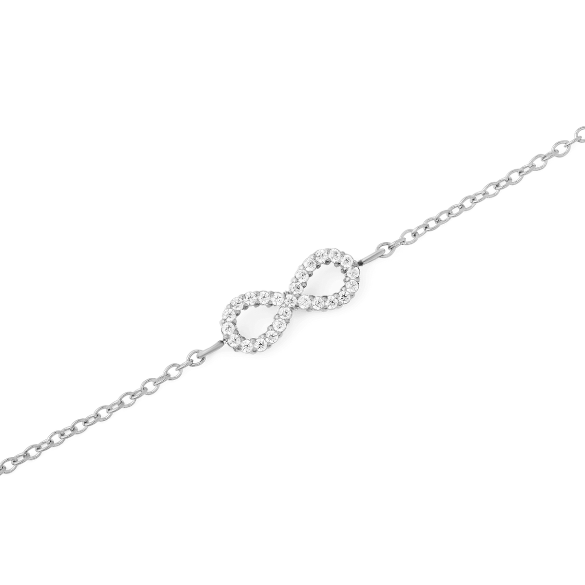 Mirelle Infinity Bracelet Silver