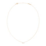 Mirelle Infinity Necklace Rose Gold