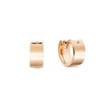 Line Earrings Polished Rose Gold 5.5mm