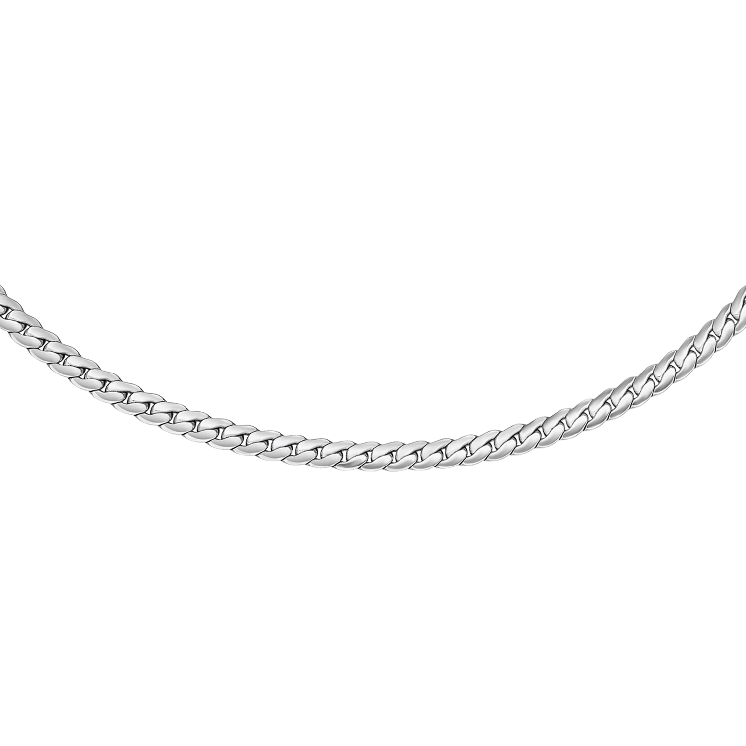 Flat Chain Necklace S