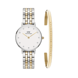 Petite Lumine 5-link two-tone + Classic Bracelet