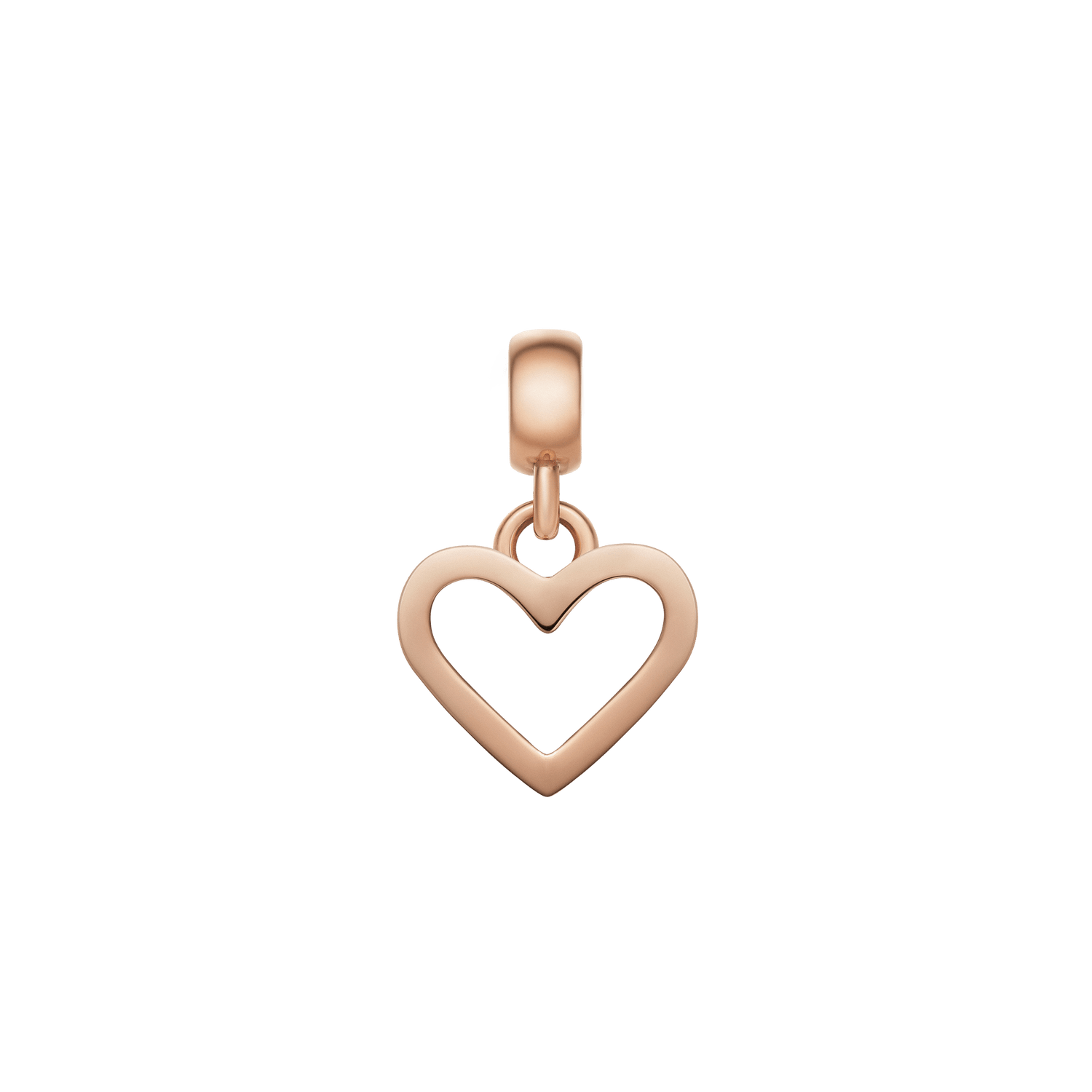 Heart Contour Charm RG