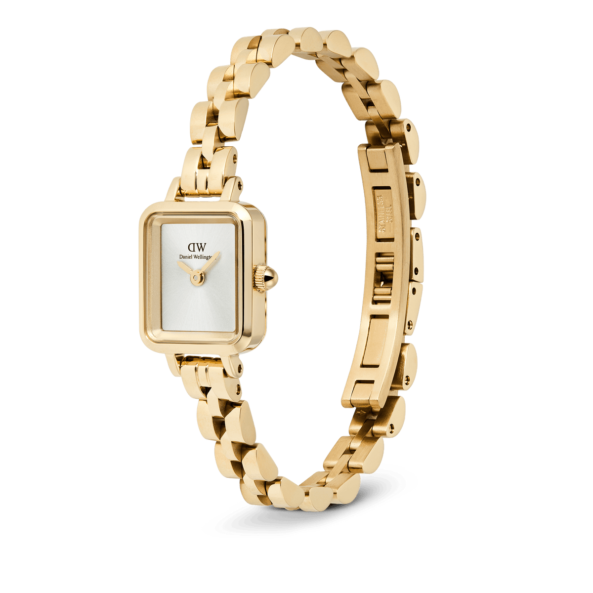 Quadro Mini Arch 3-link White Sunray Gold
