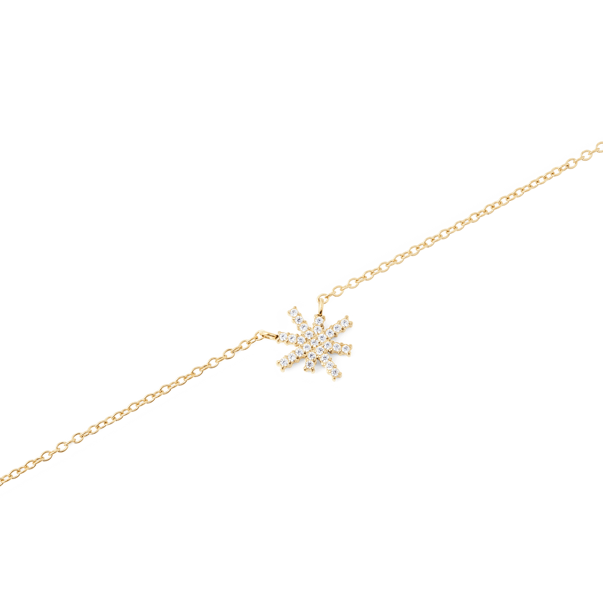 Mirelle Star Necklace Gold