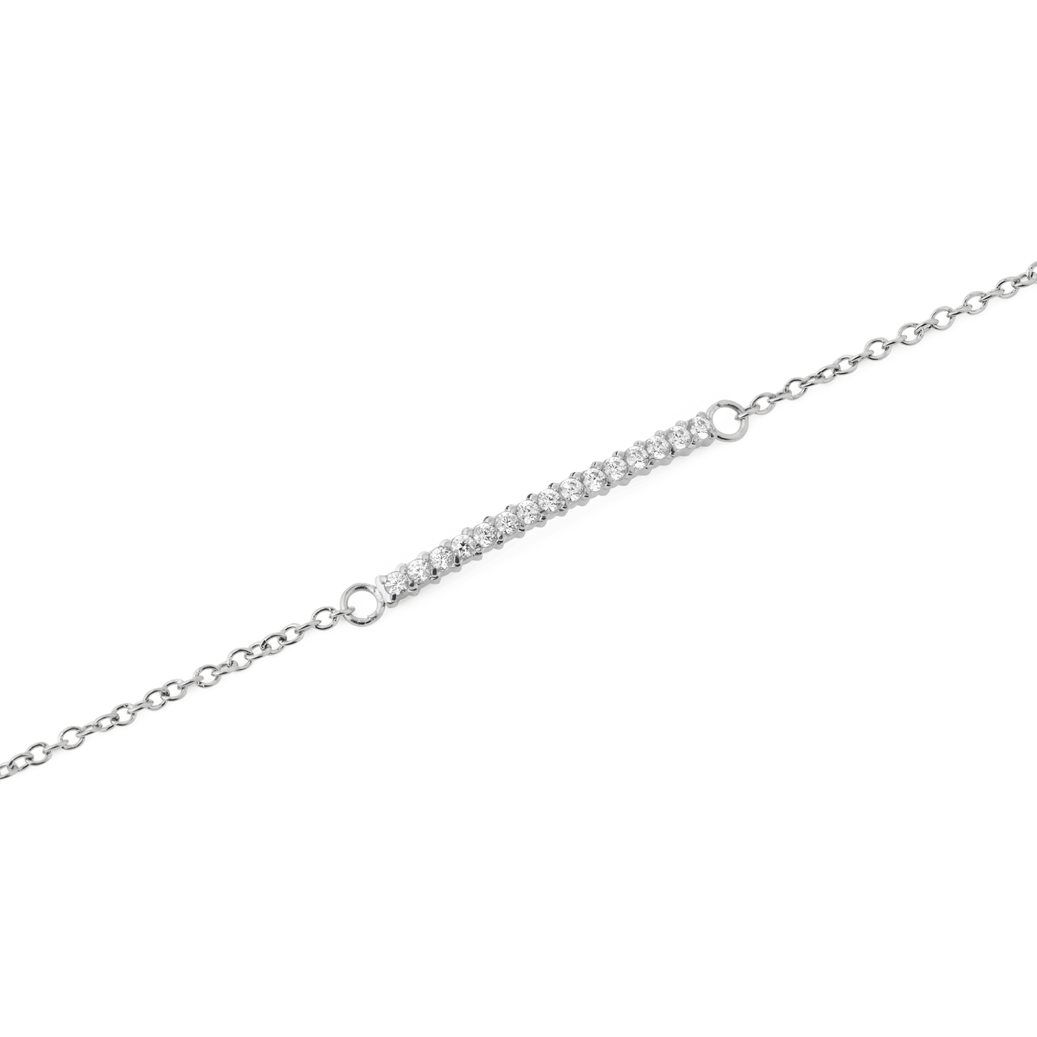 Mirelle Eternity Bracelet Silver