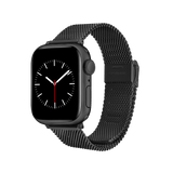 Smartwatch Strap Sandblasted Mesh Black