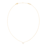 Mirelle Heart Necklace Gold