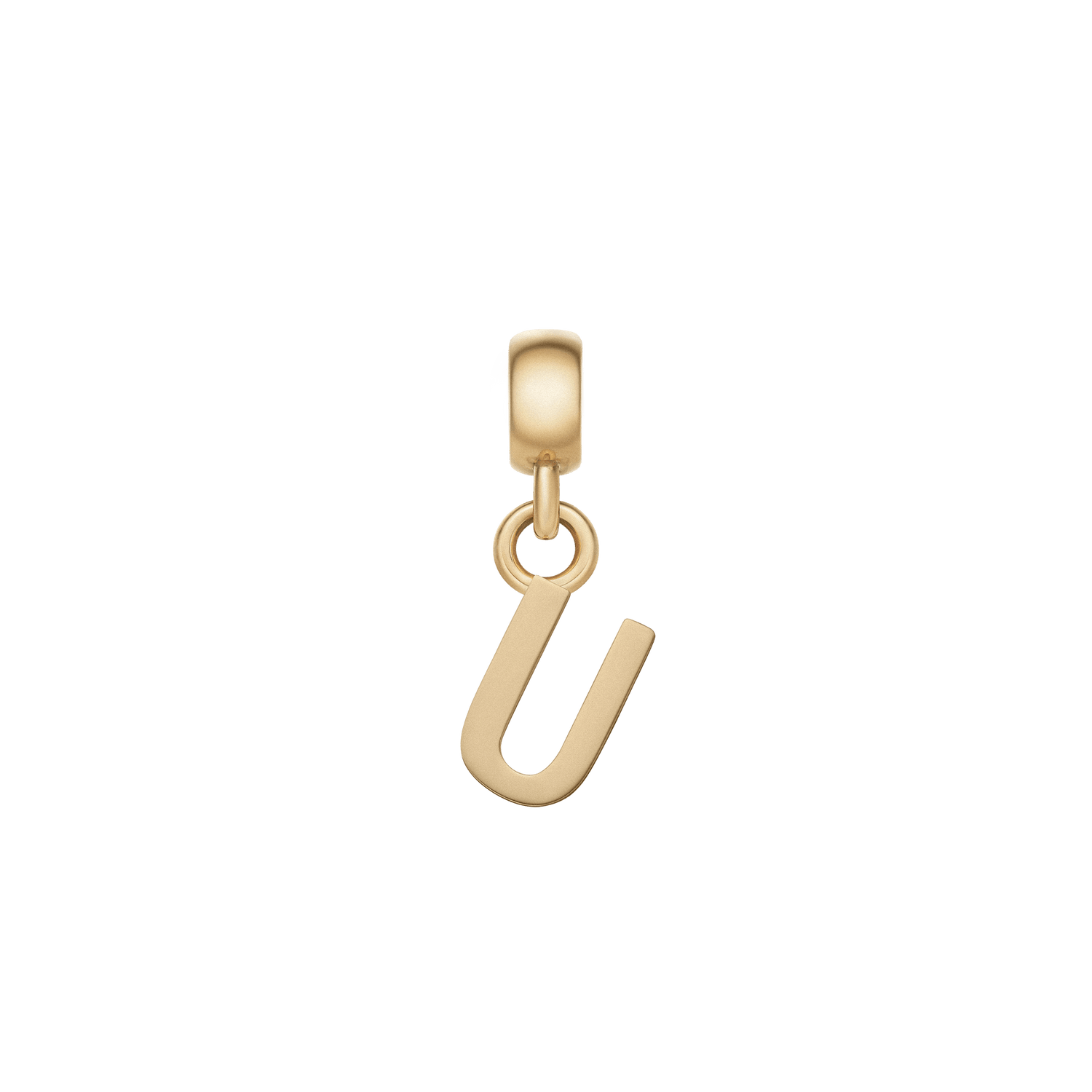 Letter Charm Gold