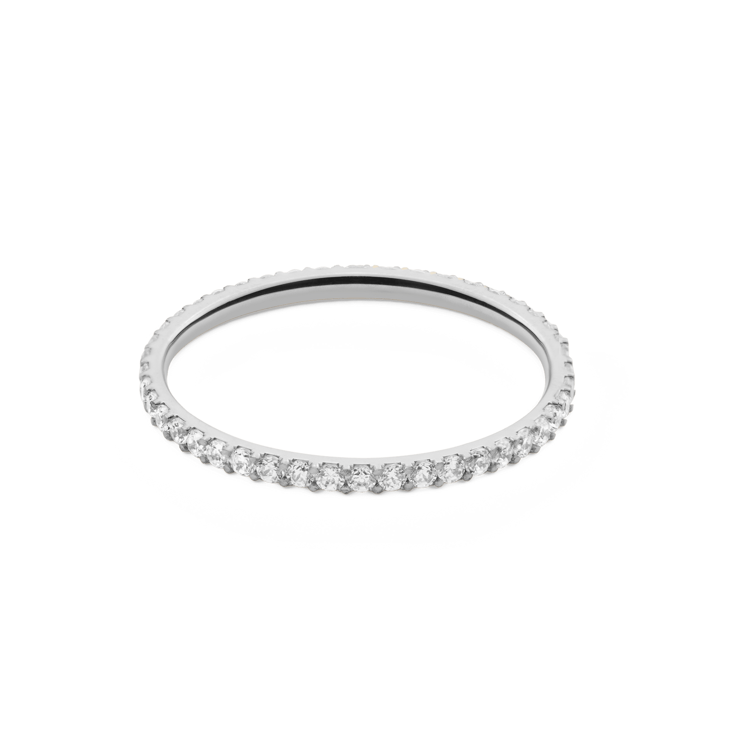 Mirelle Eternity Ring Silver 1.4 mm