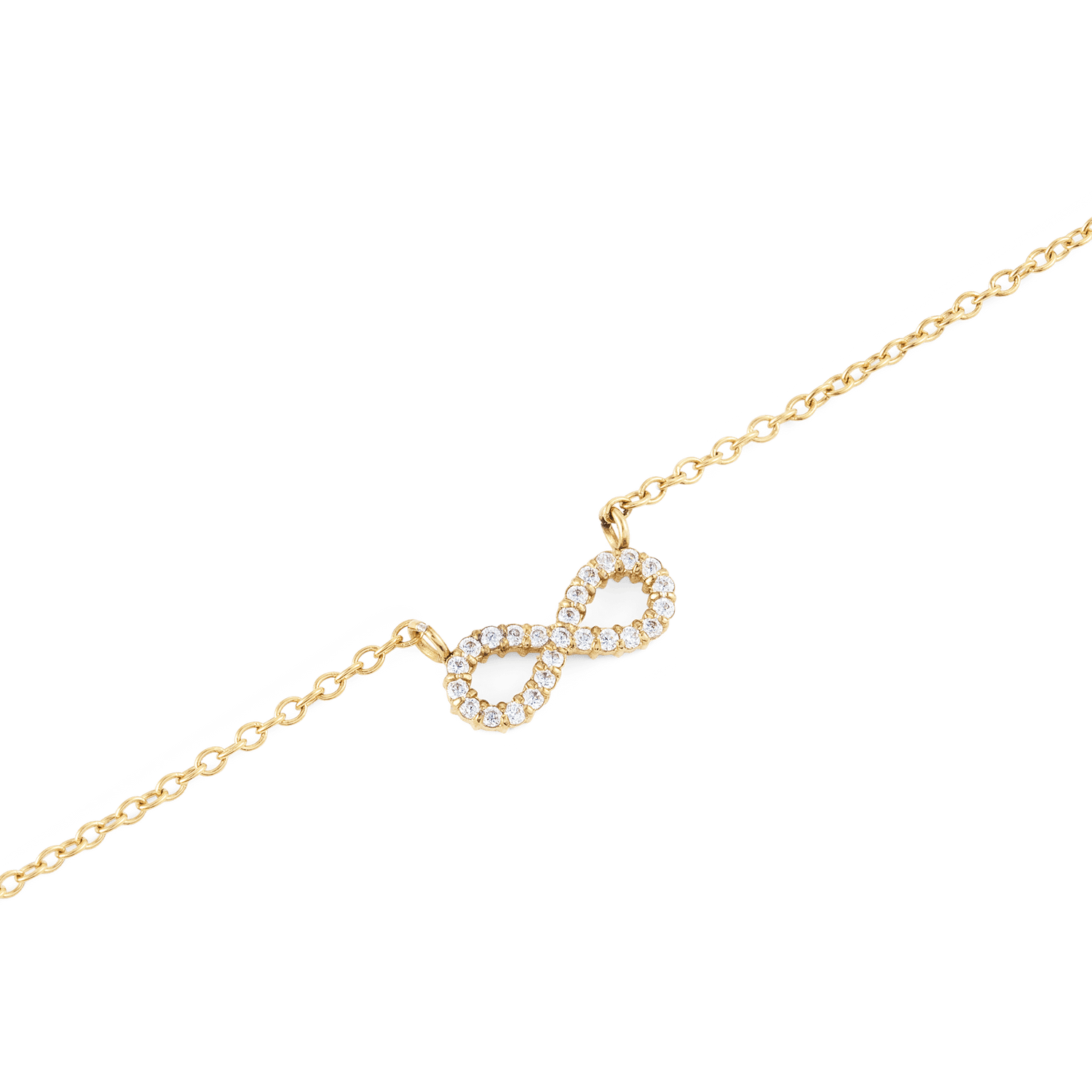 Mirelle Infinity Necklace Gold