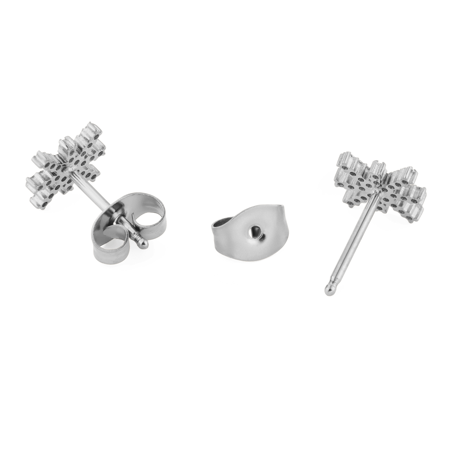 Mirelle Star Earrings Silver