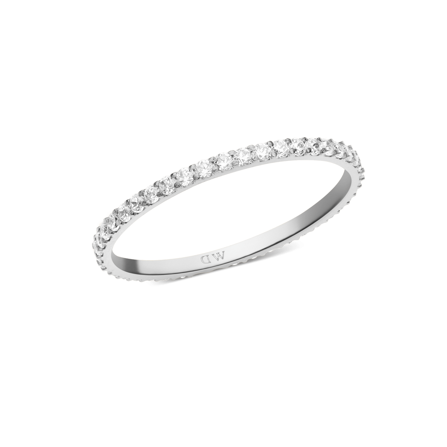 Mirelle Eternity Ring Silver 1.4 mm