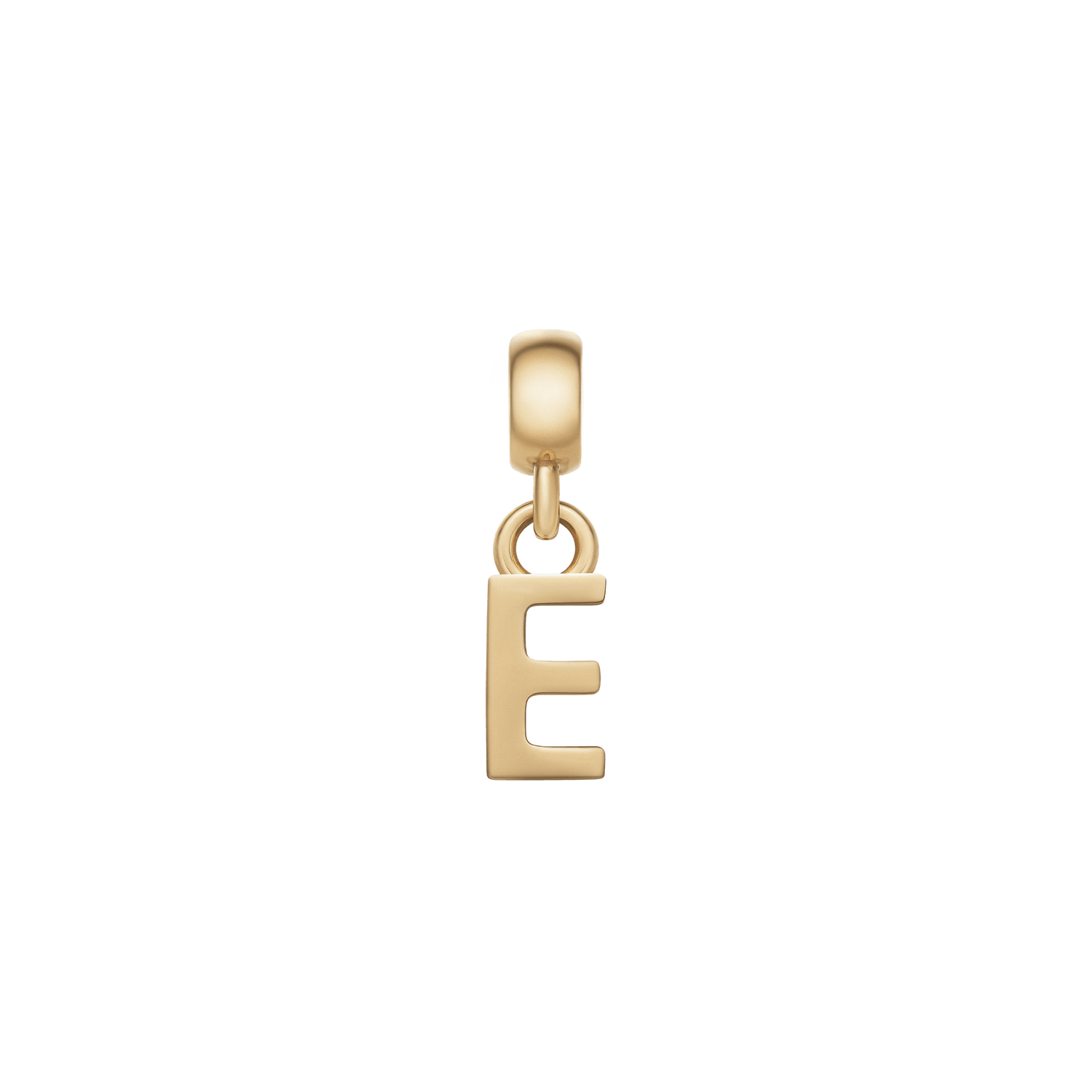 Letter Charm Gold