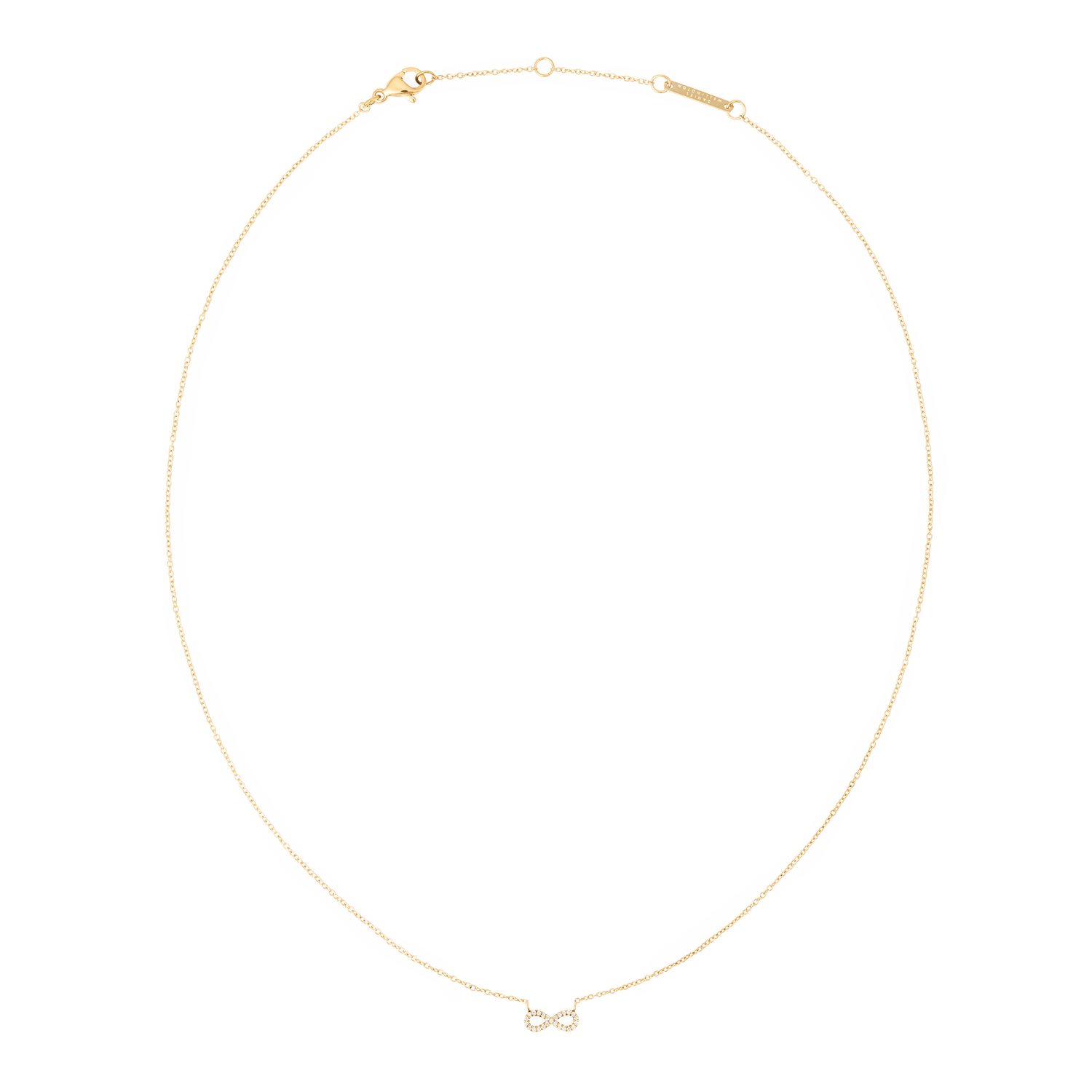 Mirelle Infinity Necklace Gold