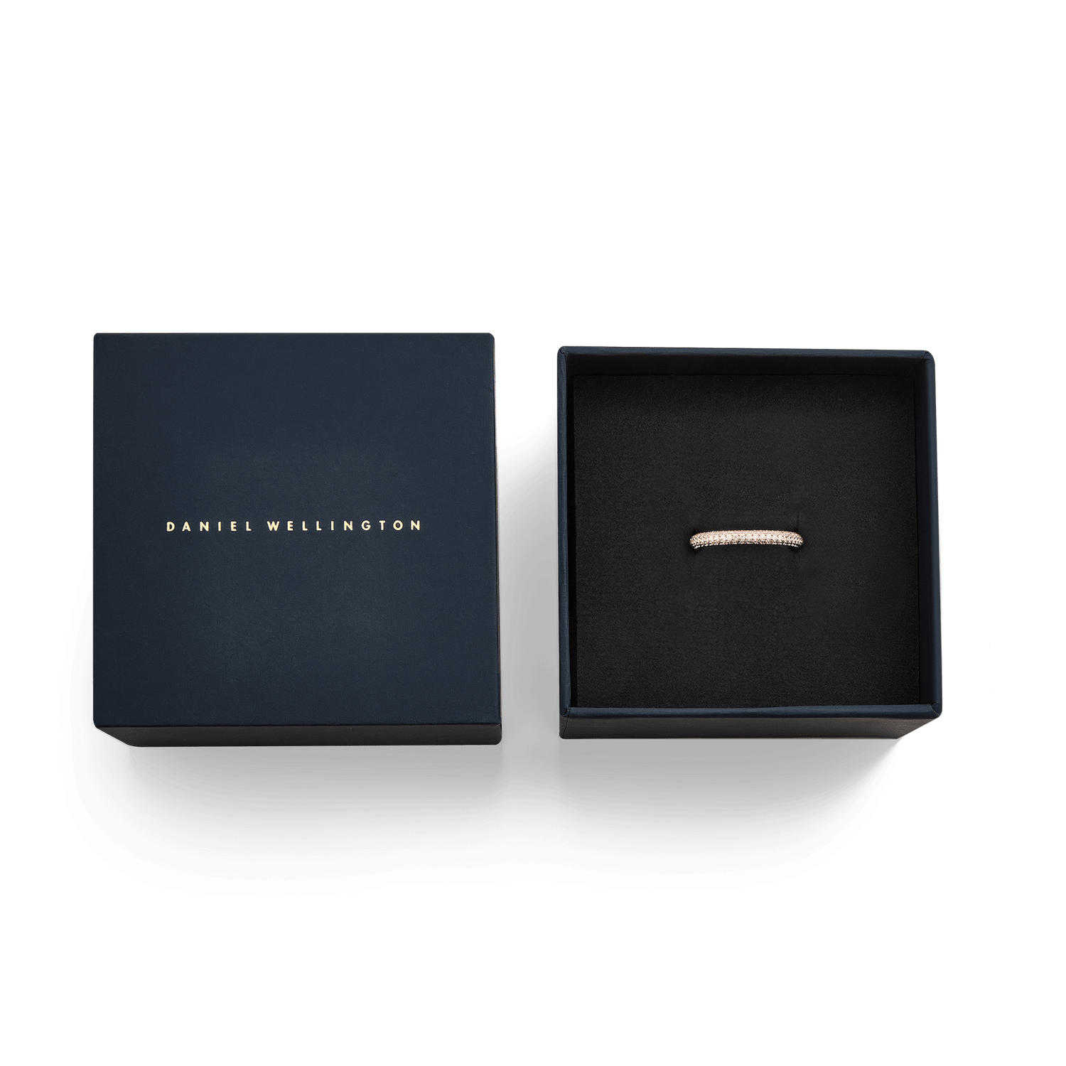 Pavé Ring Rose Gold 3 mm