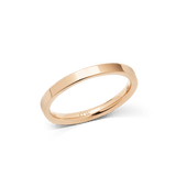 Line Ring Polished Rose Gold 2.5mm