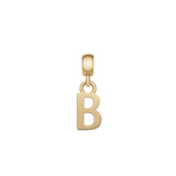Letter Charm Gold