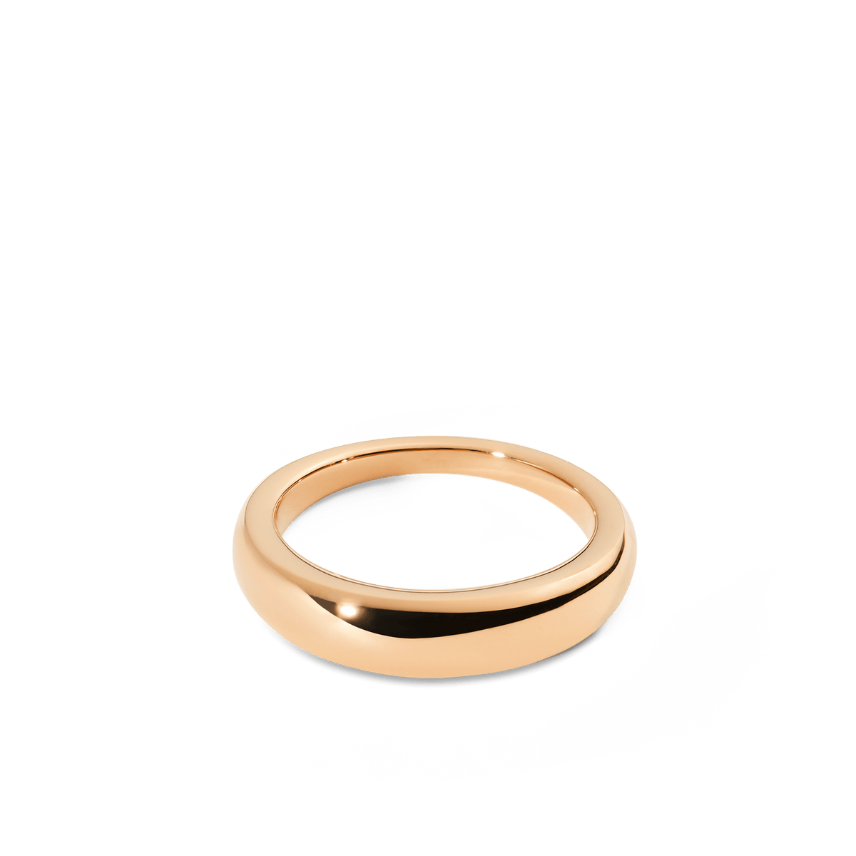 Flow Ring 5mm Rose Gold
