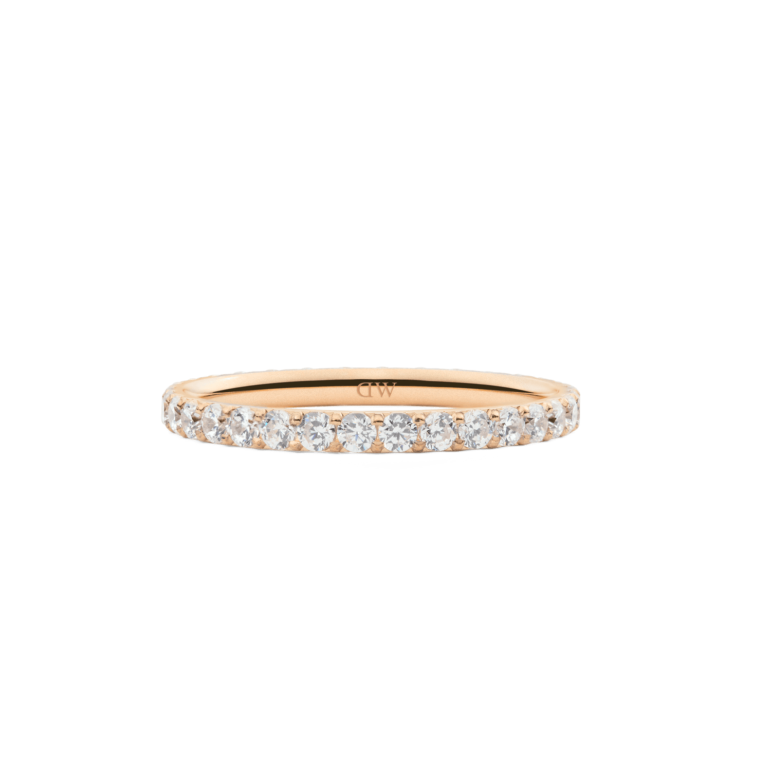 Mirelle Eternity Ring Rose Gold 2mm