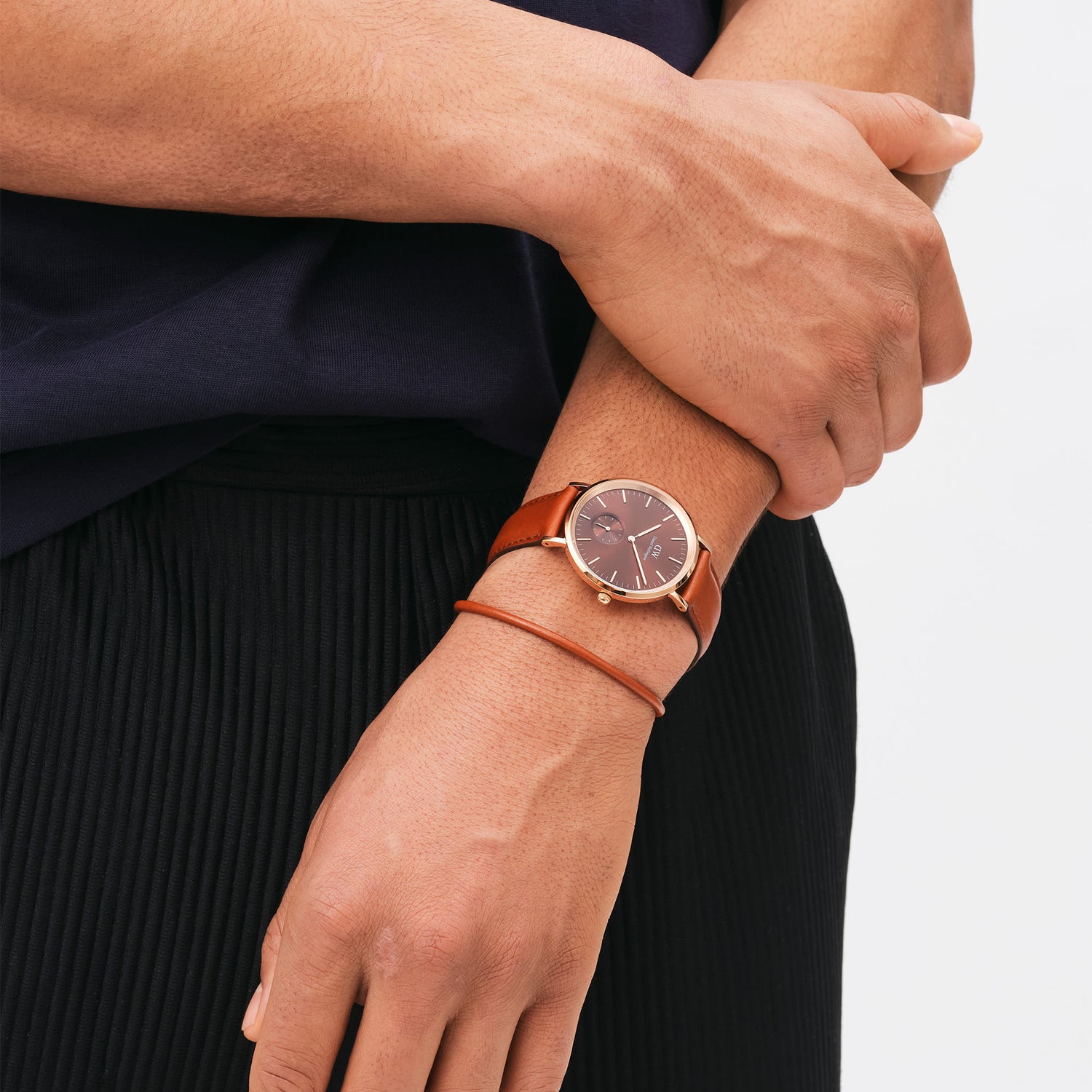 Classic Multi-Eye St Mawes Amber Rose Gold