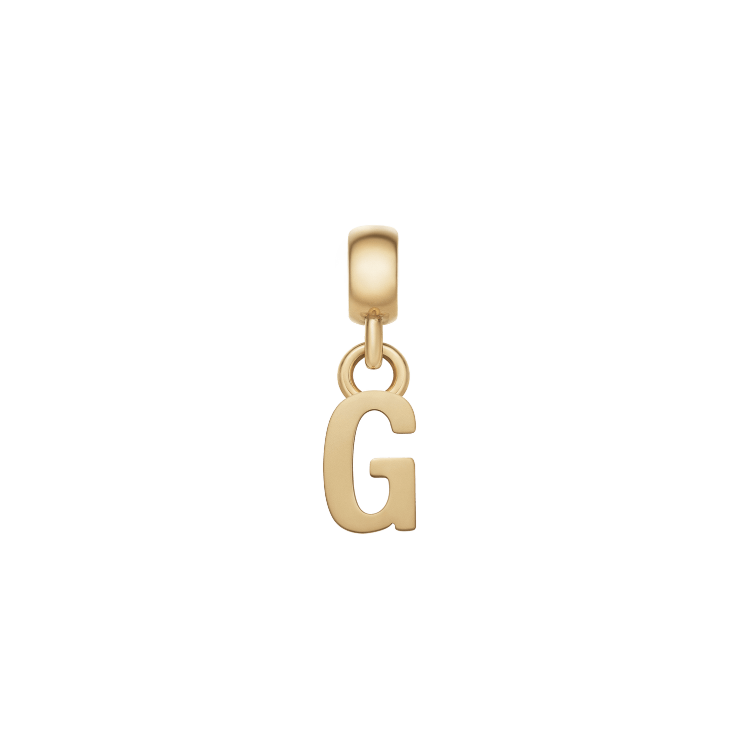 Letter Charm Gold